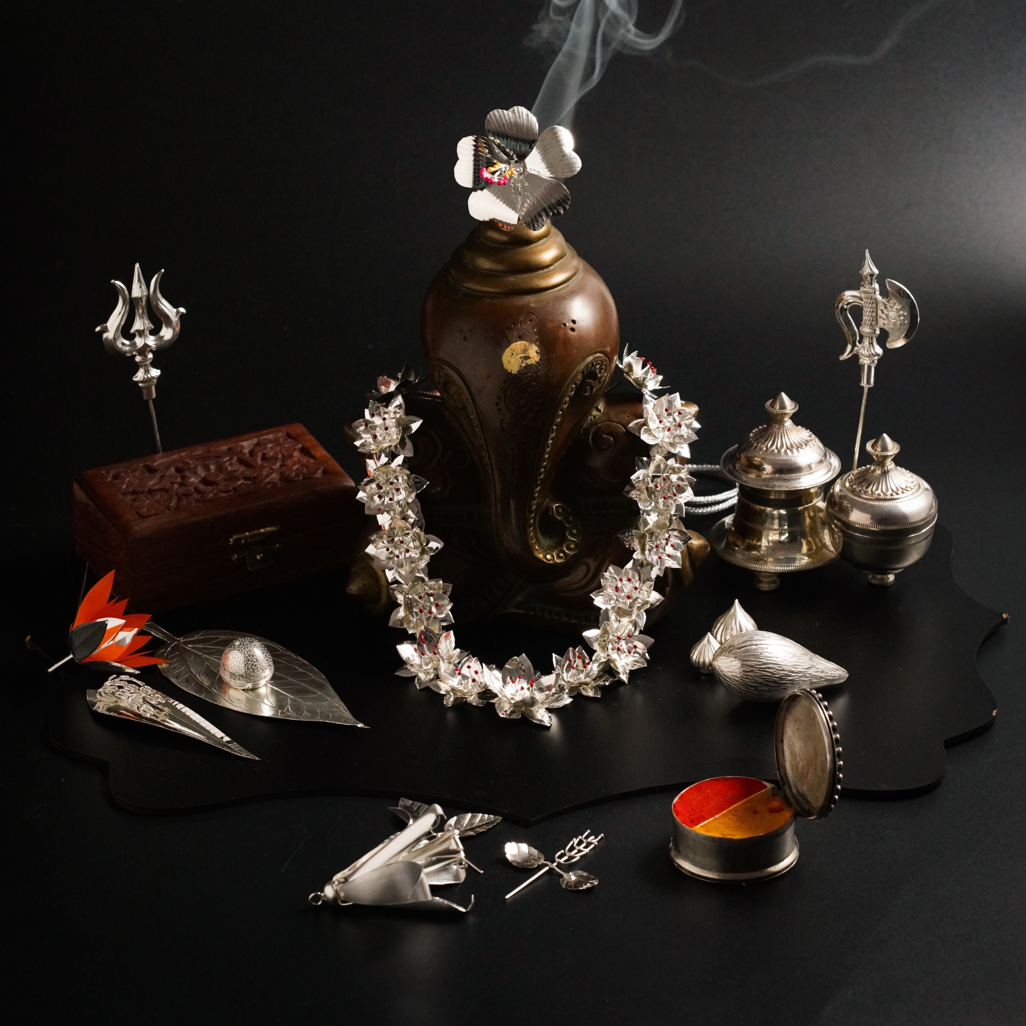 The Enduring Shine: Why House of Aadyaa’s Silver Pooja Ornaments deserve a place in your Home