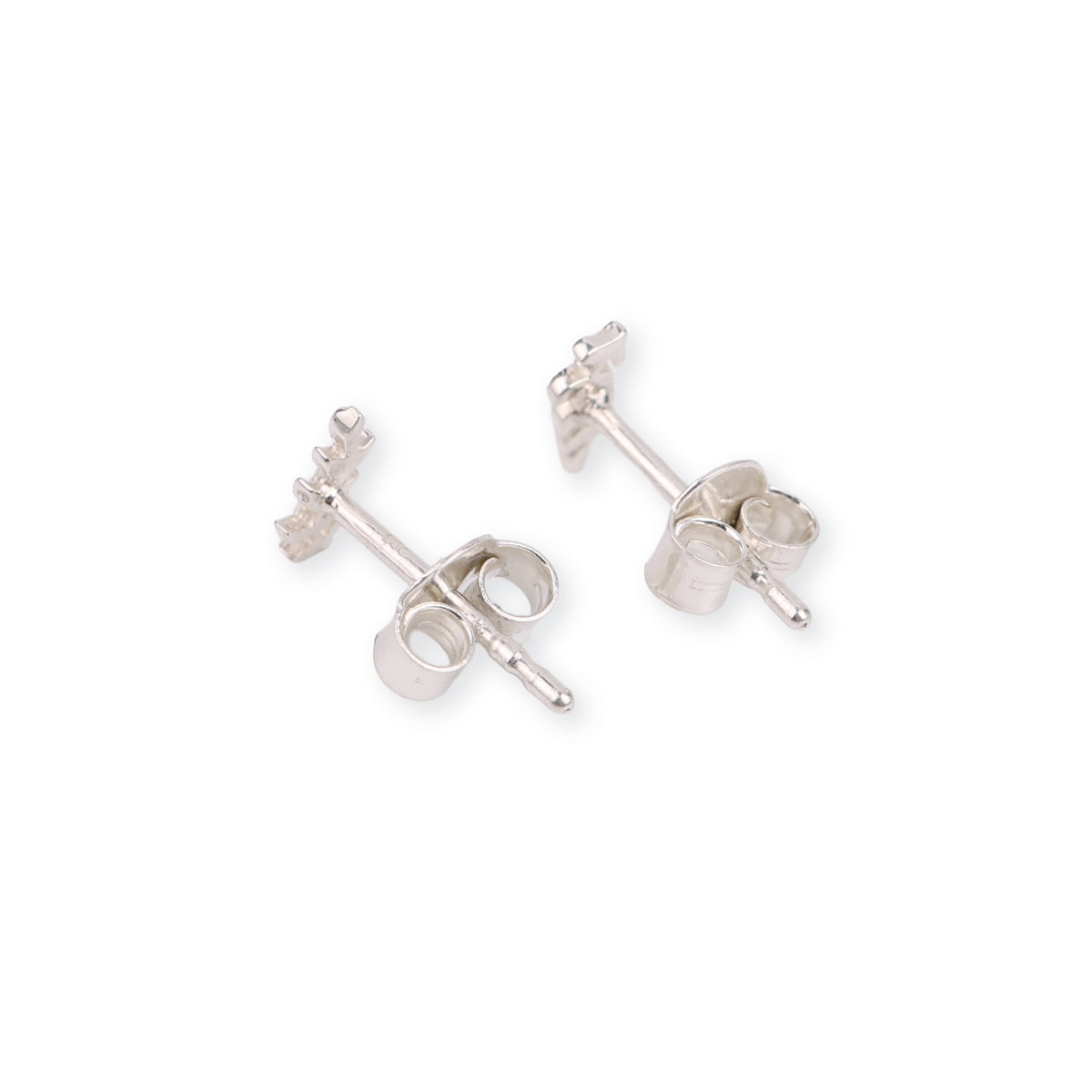 Dainty Leaf Studs | 92.5 Silver