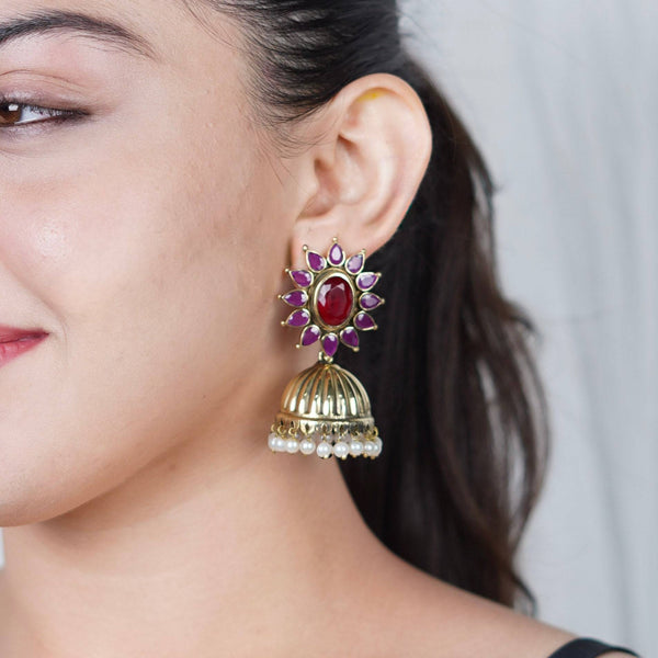Brass Fashion Earrings