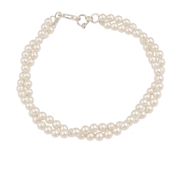 2 Layered Pearl Bracelet