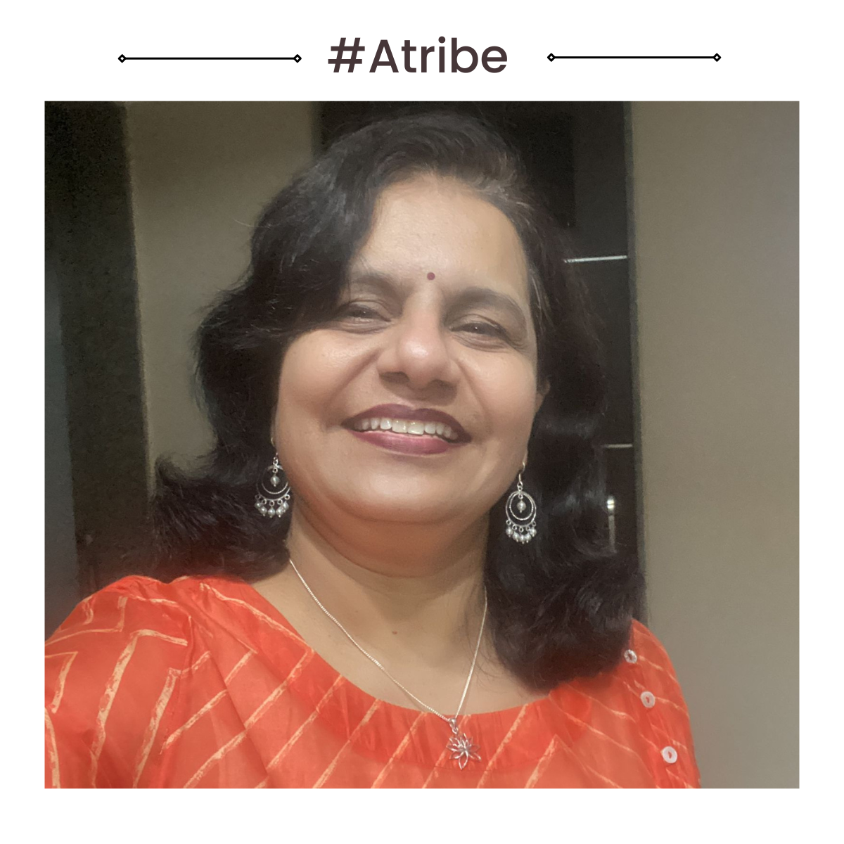 Small silver pearl chandbali earrings