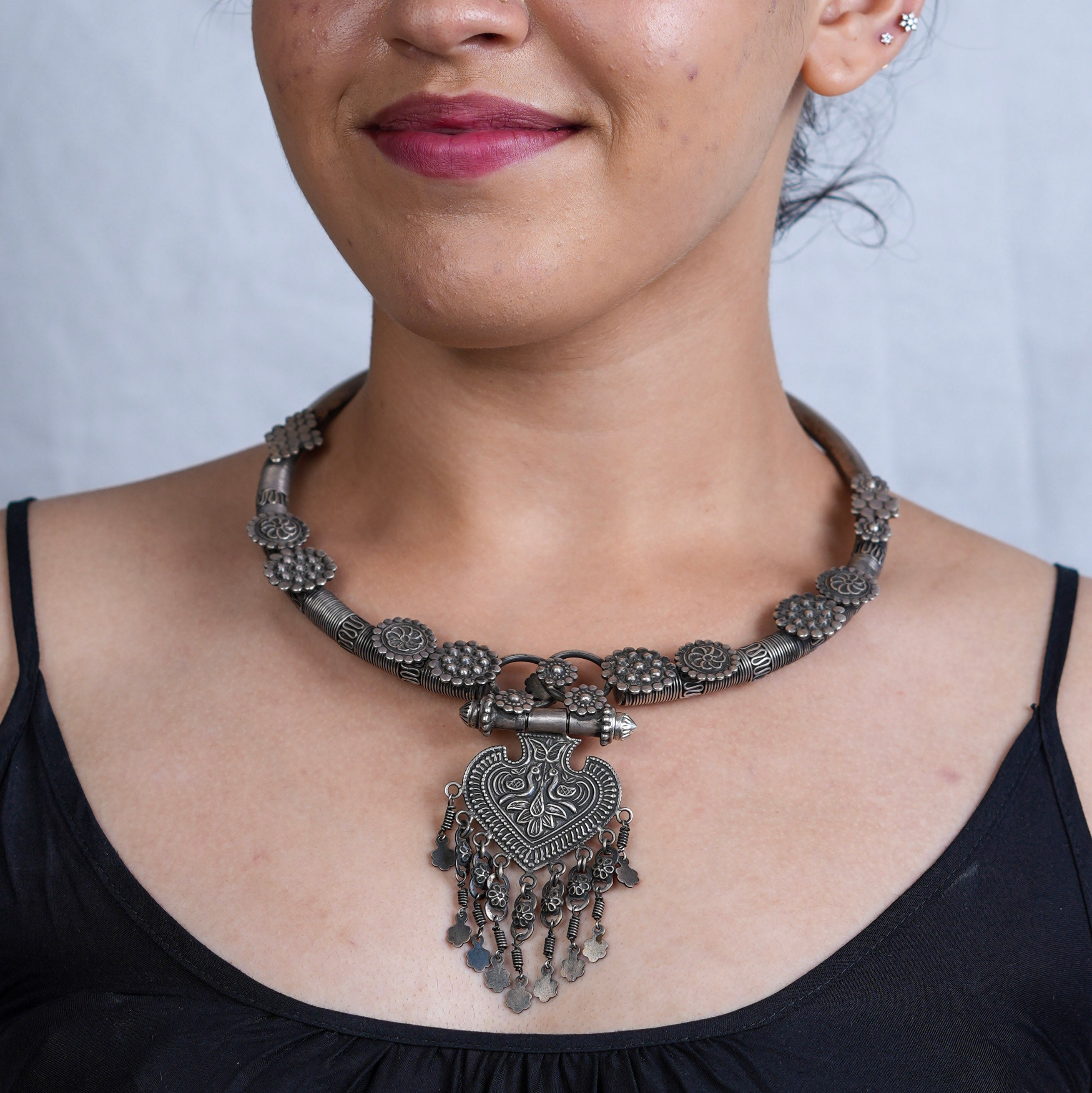 Antique Silver Necklace