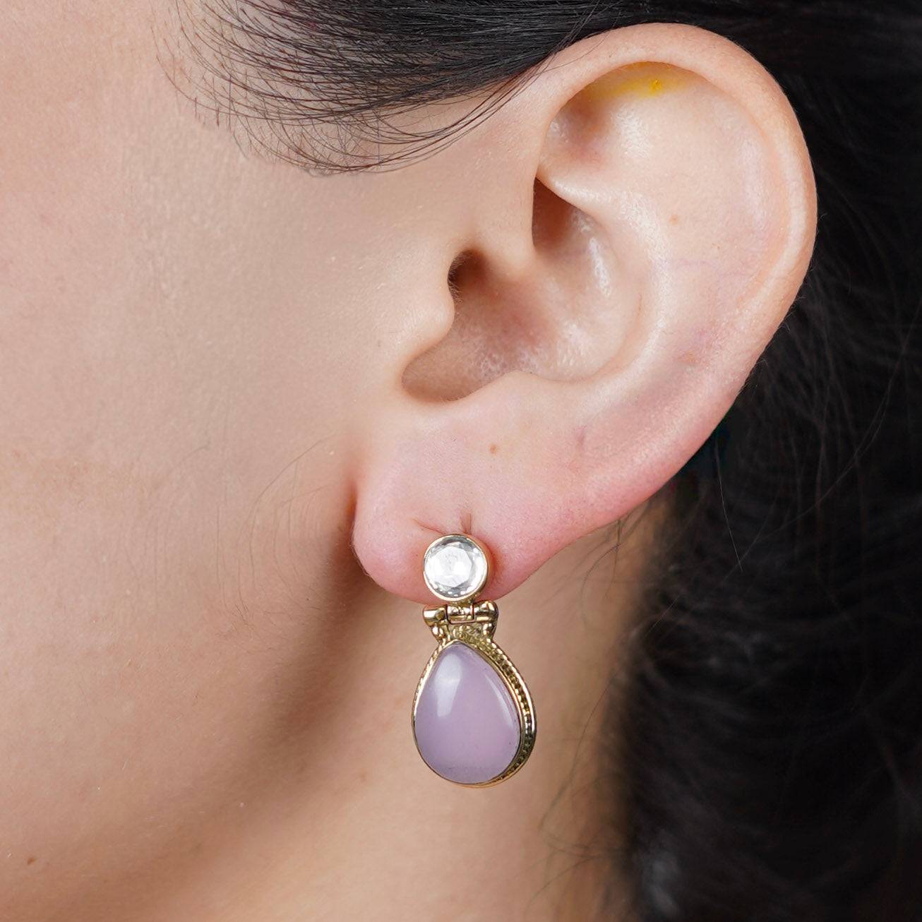 Brass Fashion Earrings