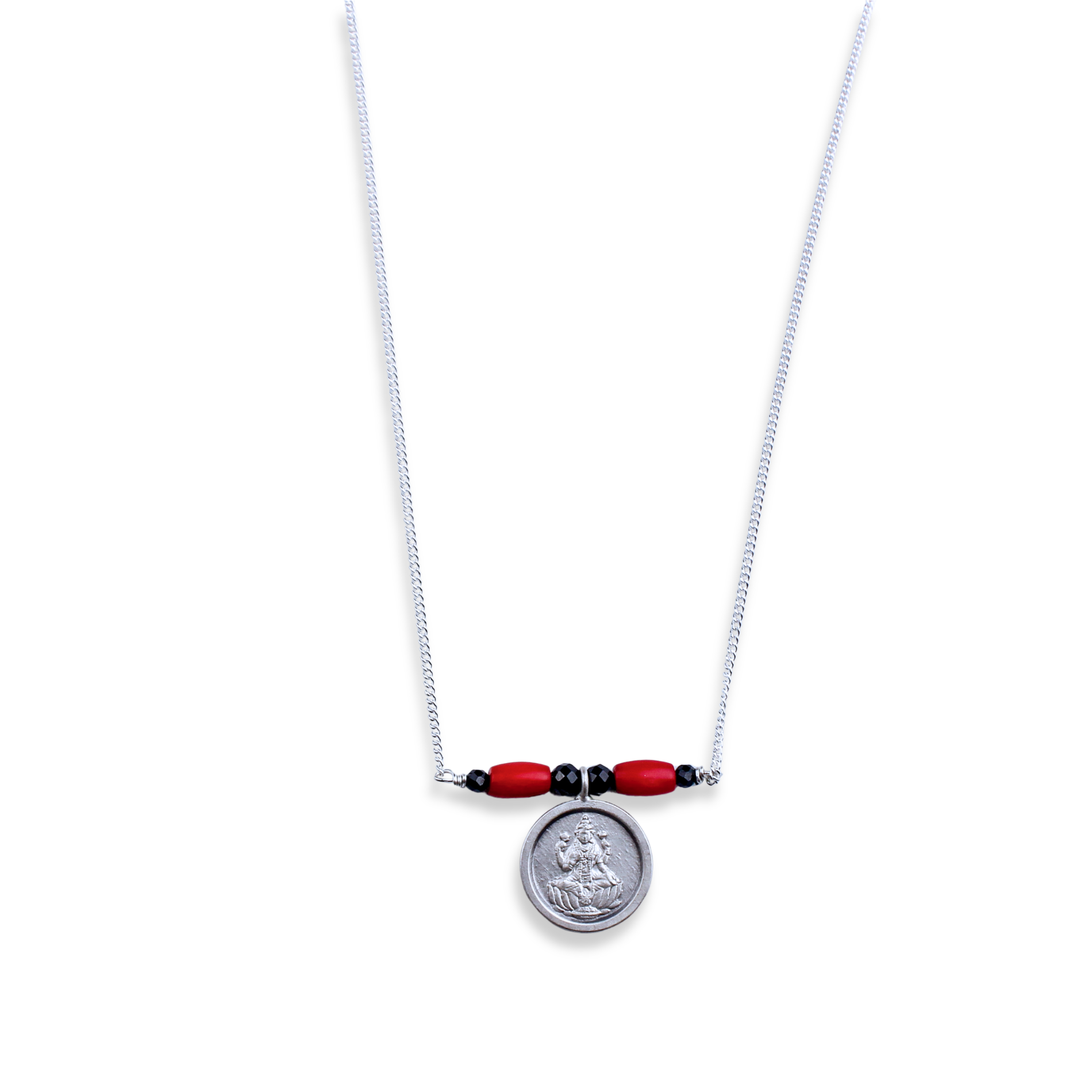 Coral Putali Chain Mangalsutra