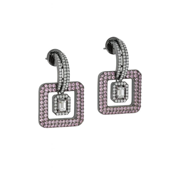 Fashion Earring front view featuring a stylish design and elegant jewellery finish