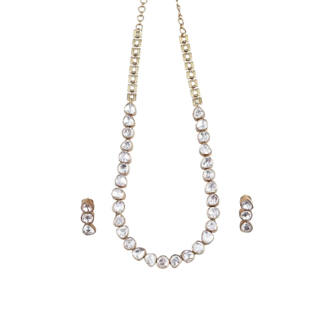 22K Gold-Plated Fashion Set front view featuring an elegant, coordinated design and premium 22K gold-plated finish