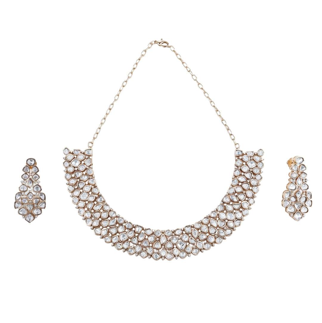 22K Gold-Plated Fashion Set front view featuring an elegant, coordinated design and premium 22K gold-plated finish