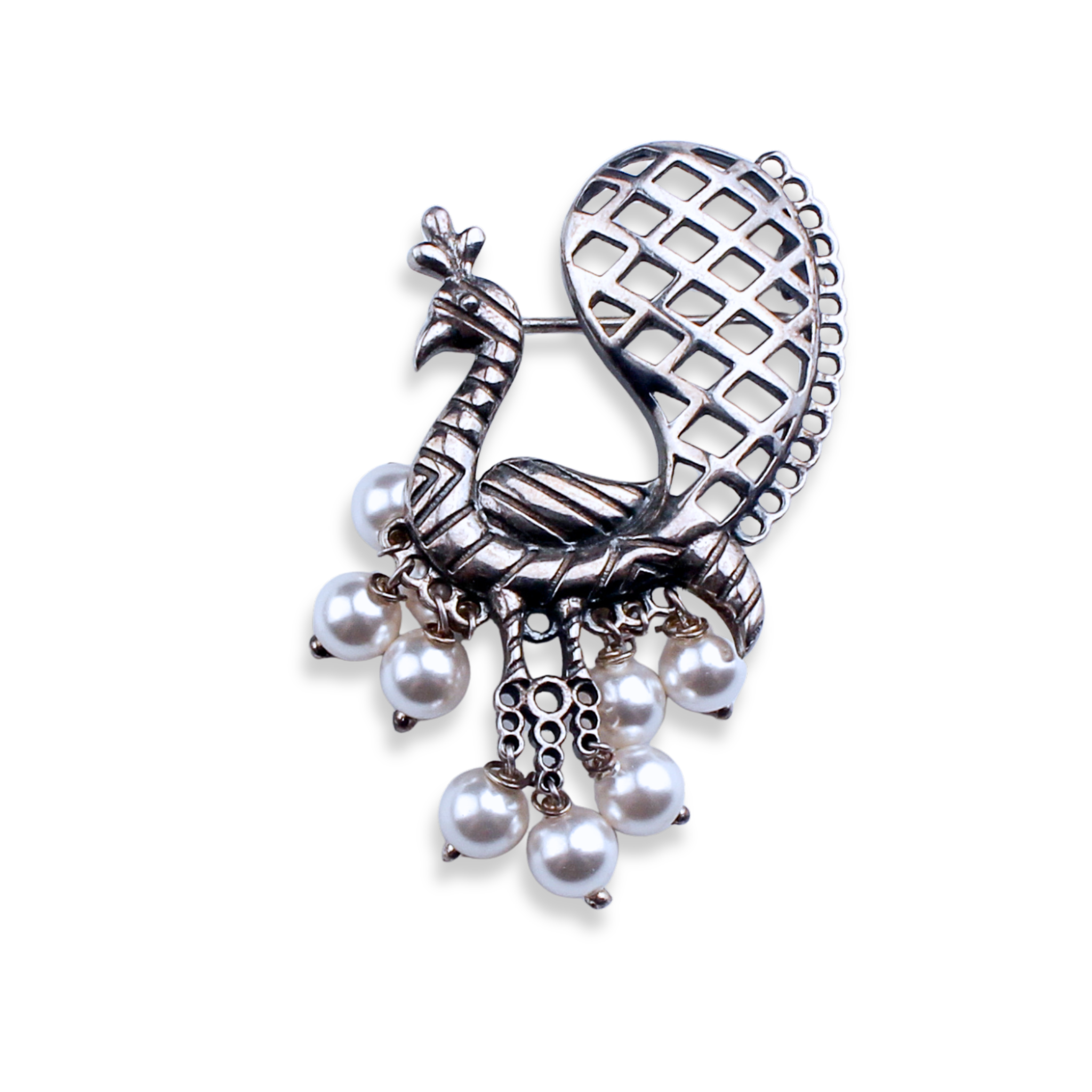 Peacock Brooch
