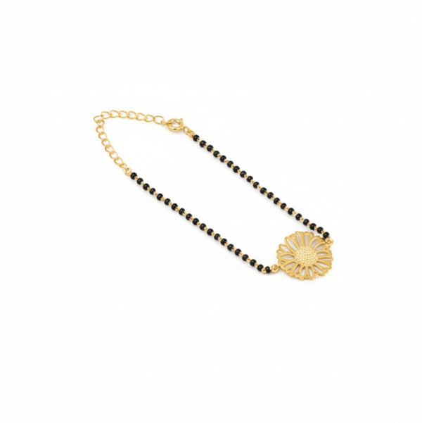 Gulbahaar Mangalsutra Bracelet | 92.5 Silver | 22K Gold Plated