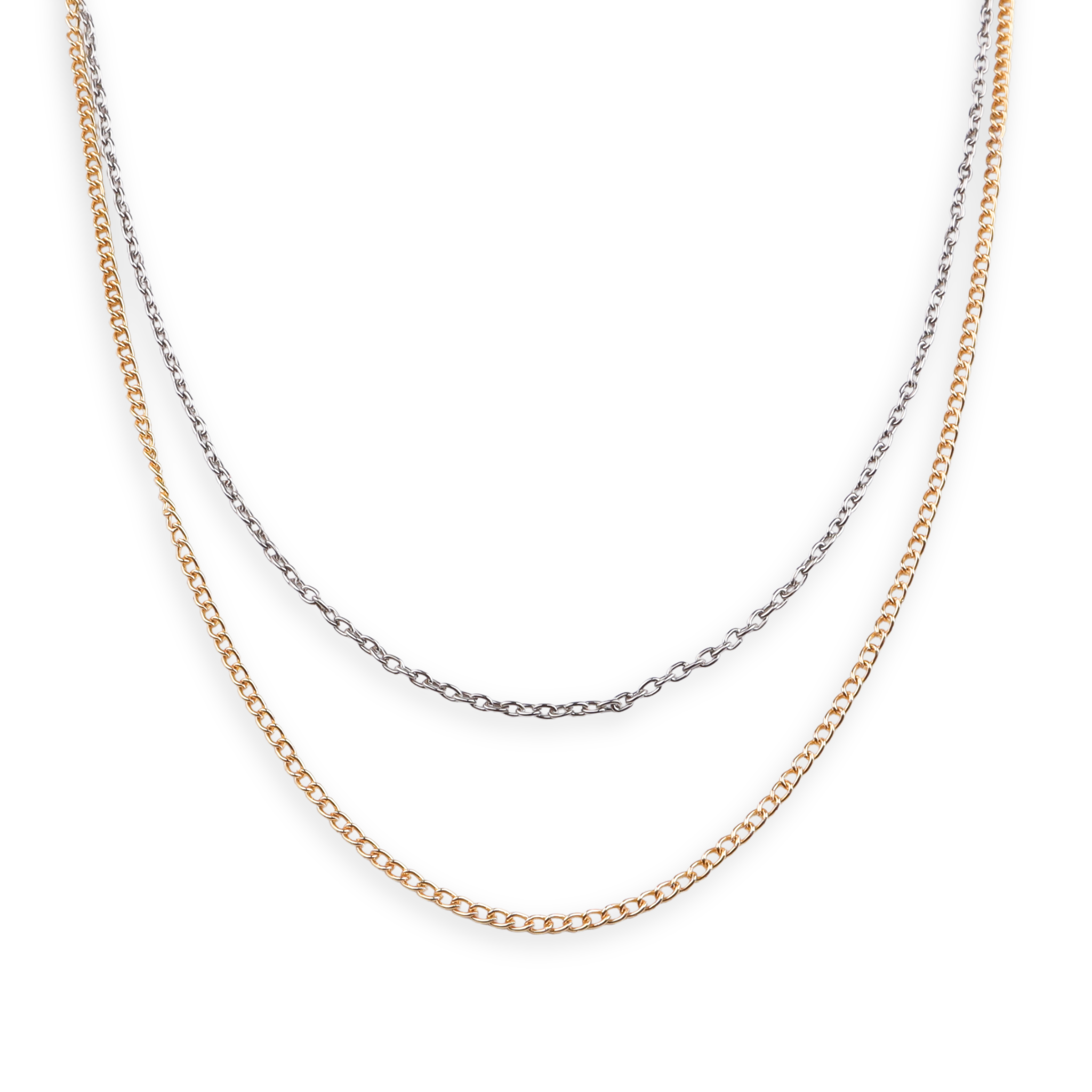 22K Gold Plated Brass Fashion Necklace