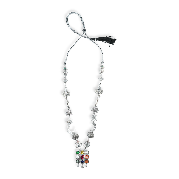 Silver Durga Necklace (Made to Order)