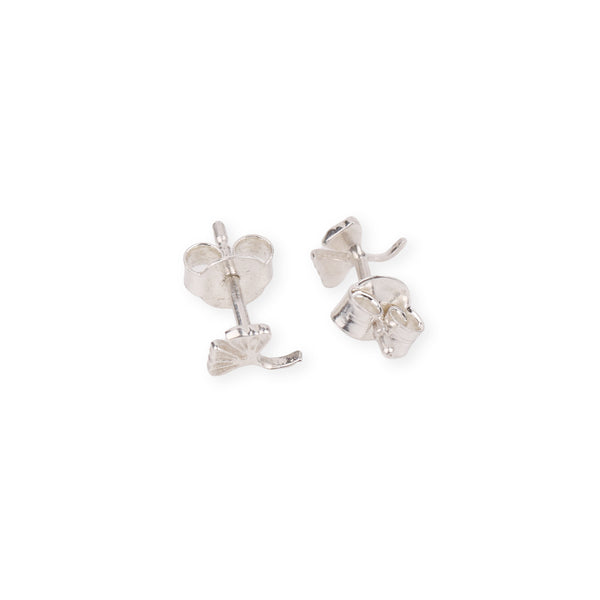 Ginkgo Leaf Stud | 92.5 Silver