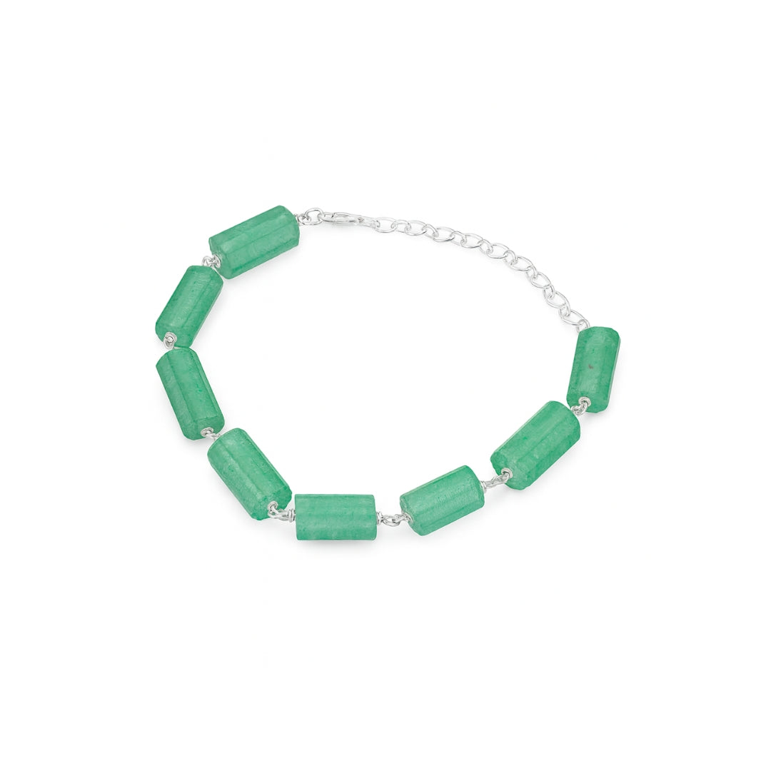 Russian Emerald Stone Ganthan Bracelet