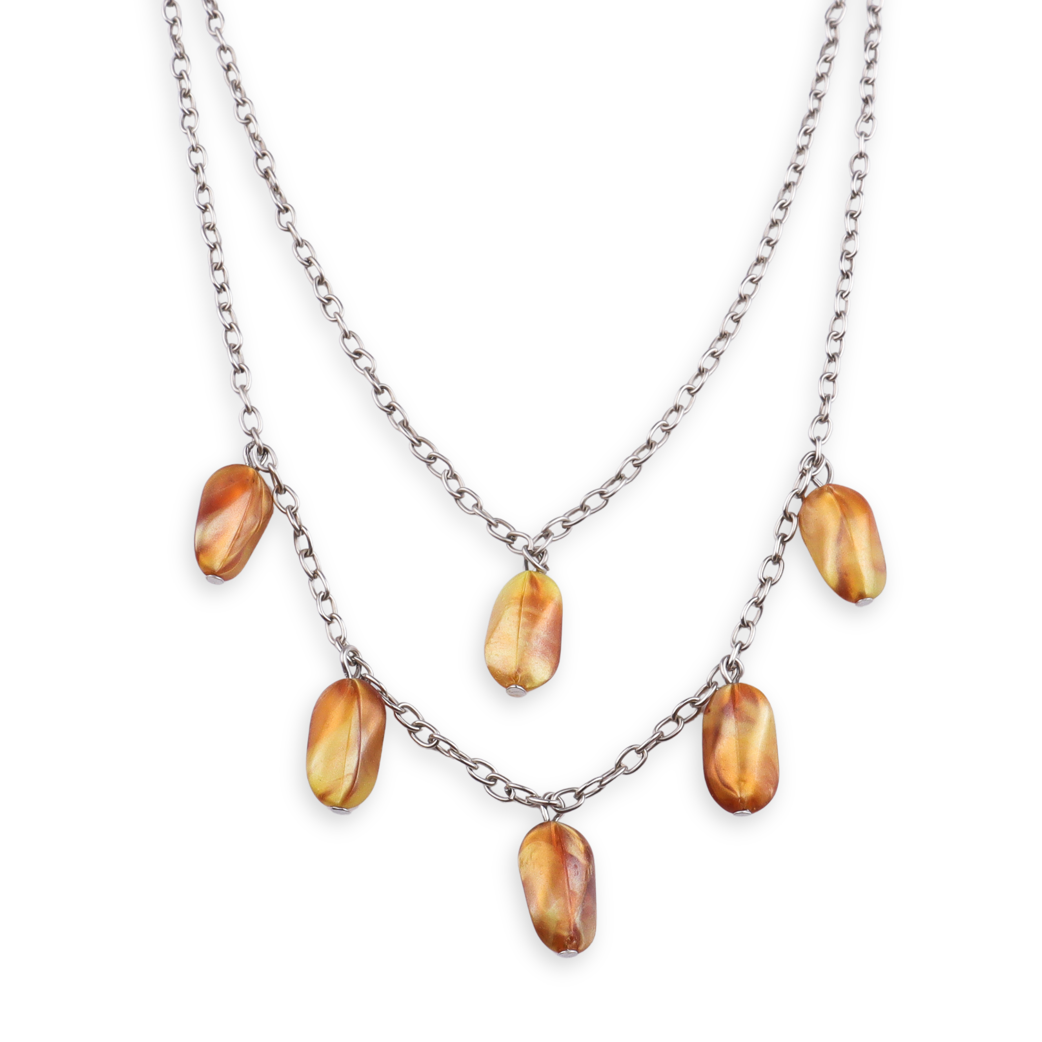 Brass Fashion Necklace