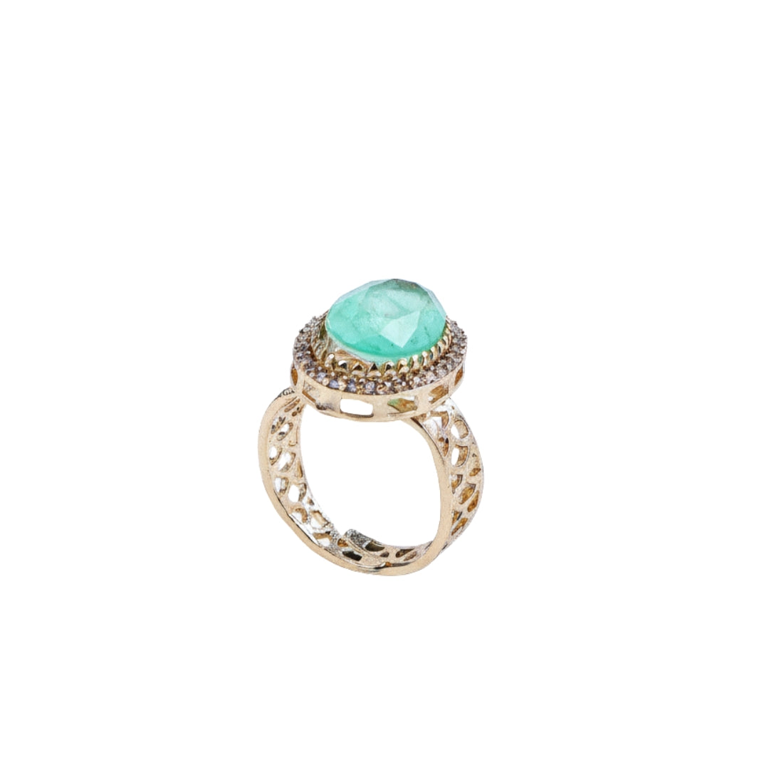 22K Gold Plated Fashion Ring