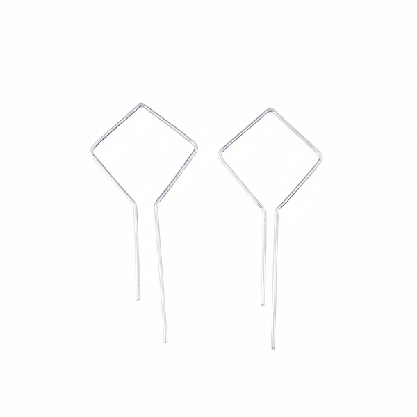 Geometric Rhombus Hoops