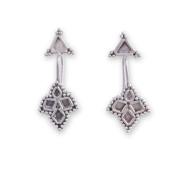 Nirbhaya & Diamond Cluster Bugadi (Clip-On)