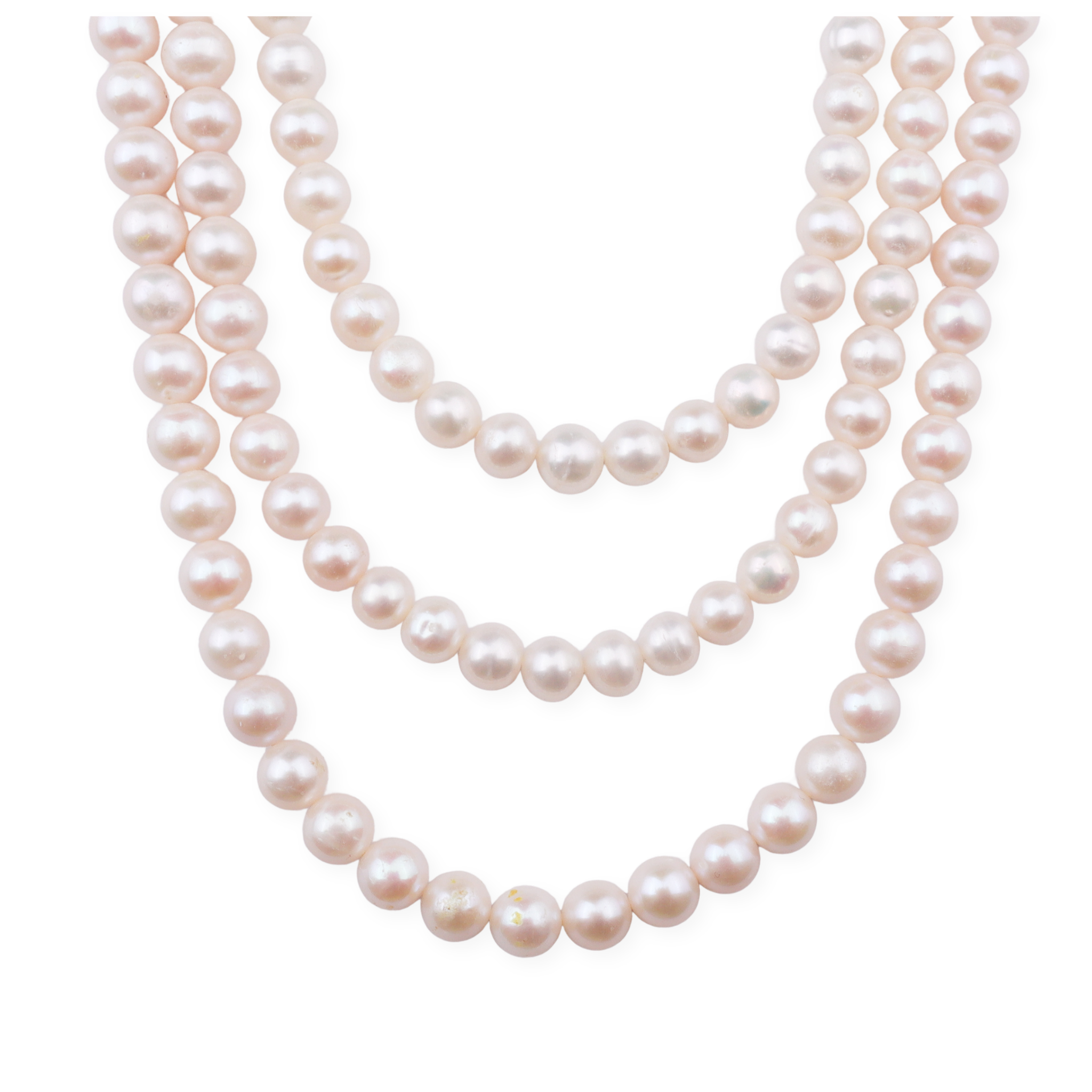 Luxe Necklace - Green Onyx & Fresh Water Pearls