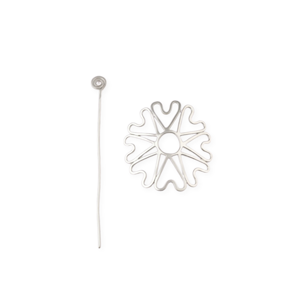 Flower Hairpin