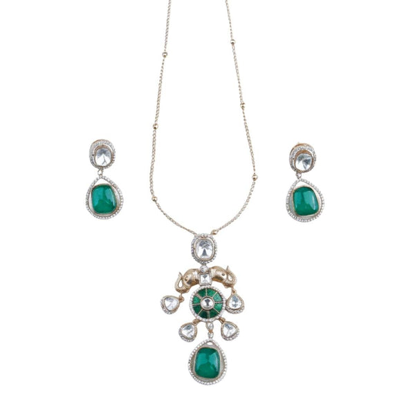 22K Gold-Plated Fashion Set front view featuring an elegant, coordinated design and premium 22K gold-plated finish