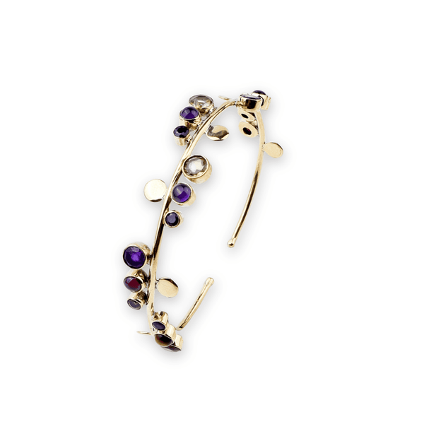 Brass Fashion Bracelet front view featuring a stylish design and premium brass finish