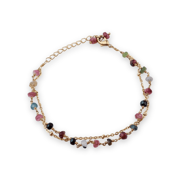 Brass Fashion Bracelet front view featuring a stylish design and premium brass finish
