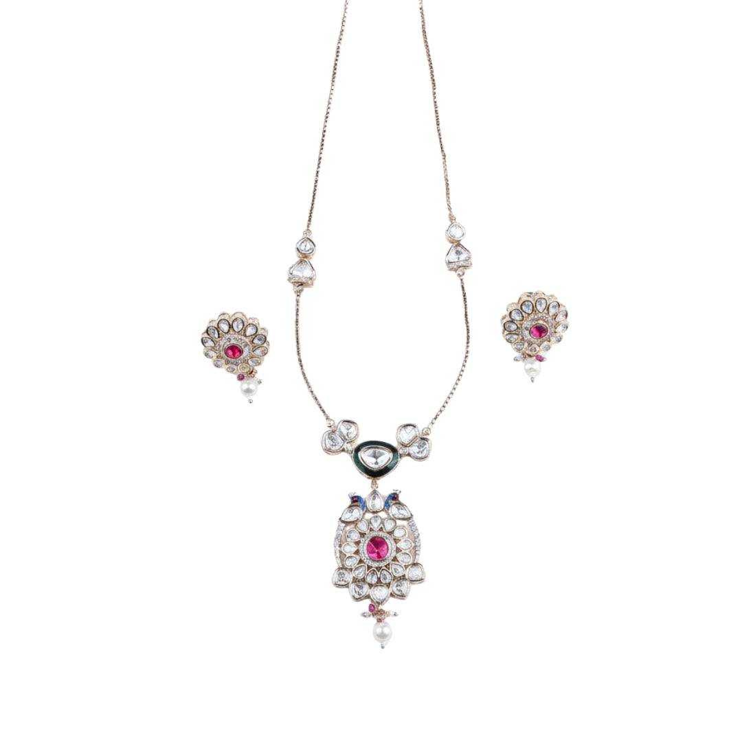 22K Gold-Plated Fashion Set front view featuring an elegant, coordinated design and premium 22K gold-plated finish