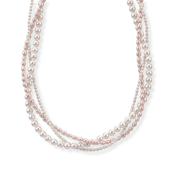 Twisted Pearl Necklace (Project Handmade)