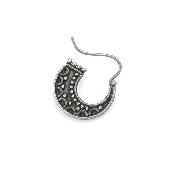 Silver Chandrakor Nath (Left, Pierced)