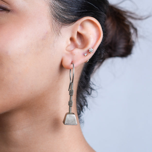Antique Silver Earrings