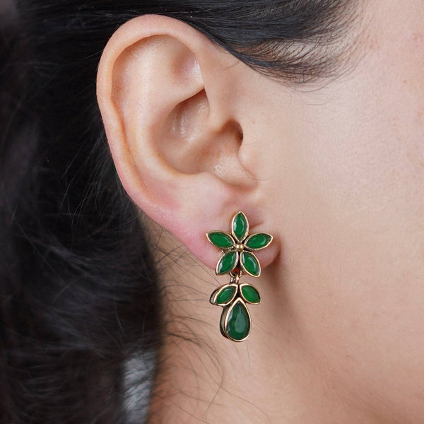 Brass Fashion Earrings