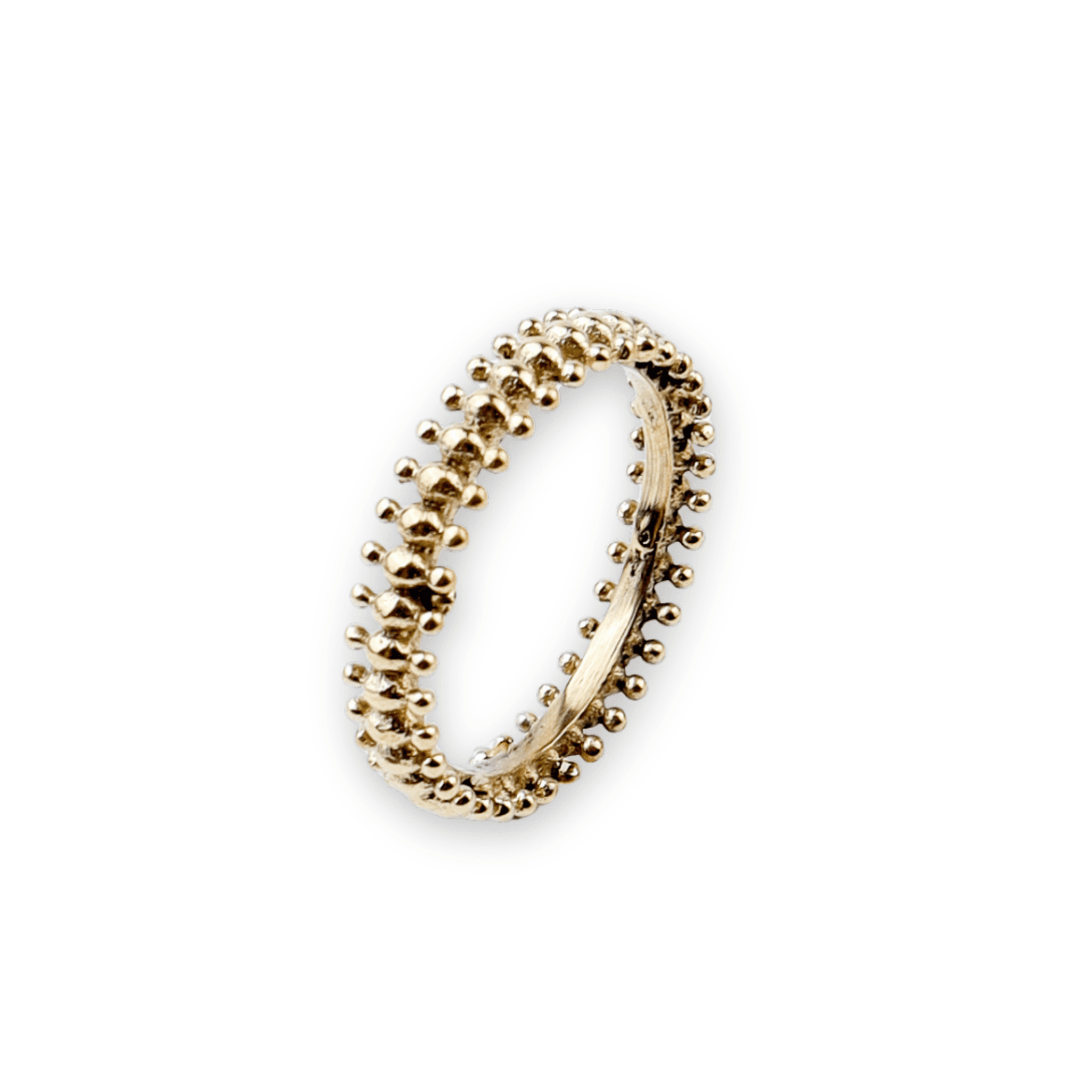 Brass Fashion Ring front view featuring a stylish design and premium brass finish