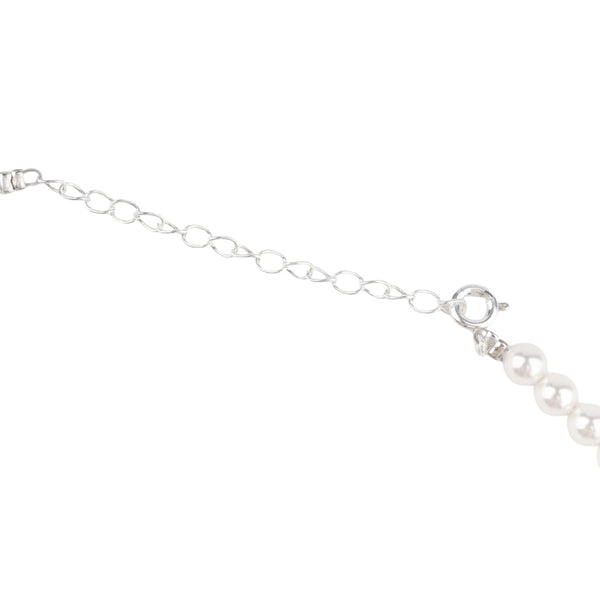 Luxe Necklace - Pearls, Ruby & Green Onyx