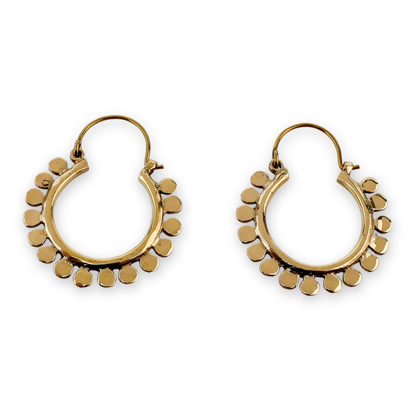 Brass Fashion Earrings