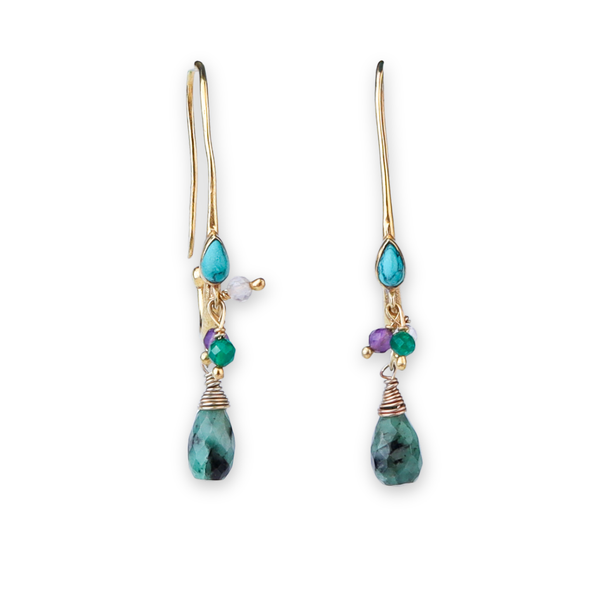 Brass Fashion Earrings