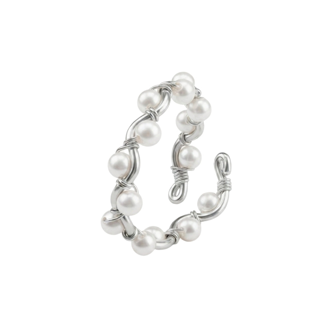 Pearl Twisted Ring (Project Handmade)