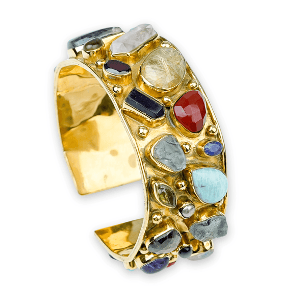 Brass Fashion Bracelet front view featuring a stylish design and premium brass finish