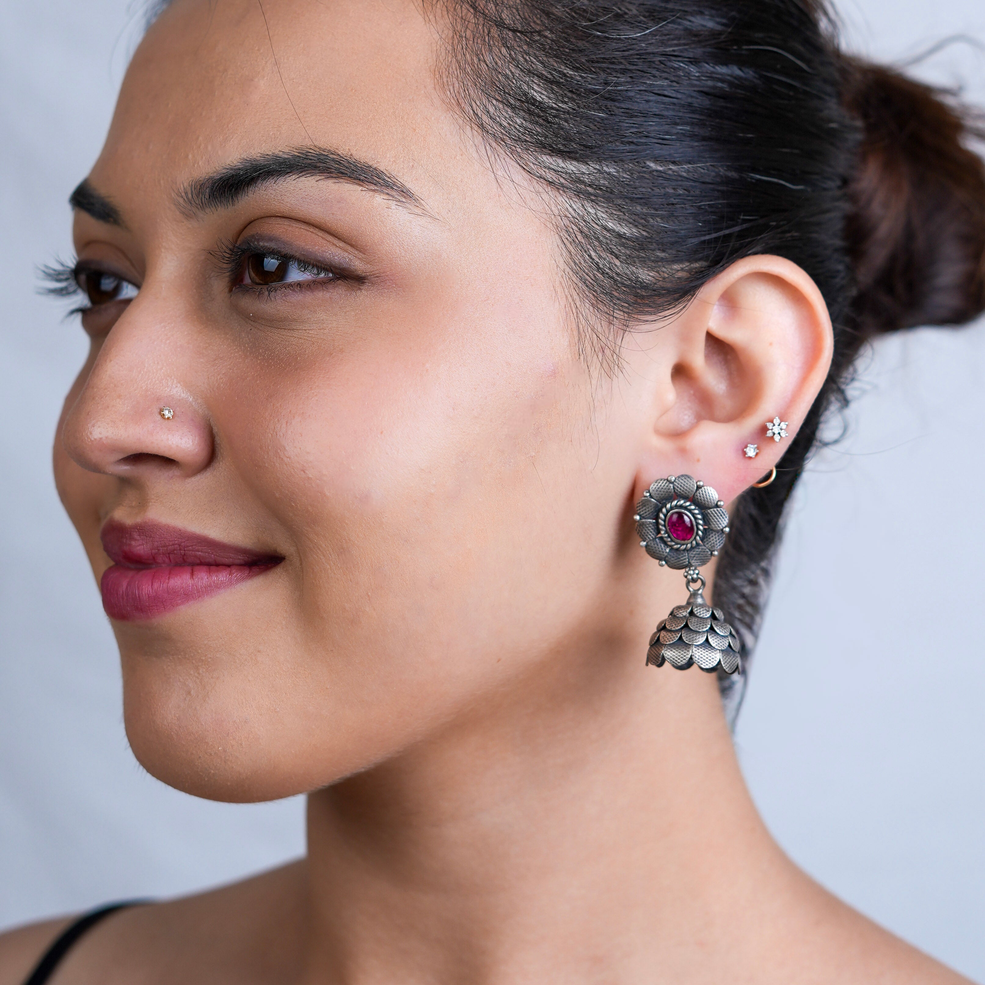 Antique Silver Earrings