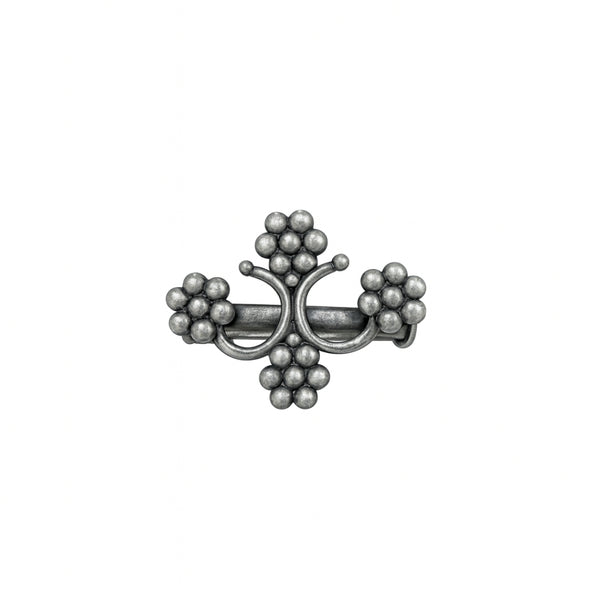 Silver Kudi Jhumar Ring