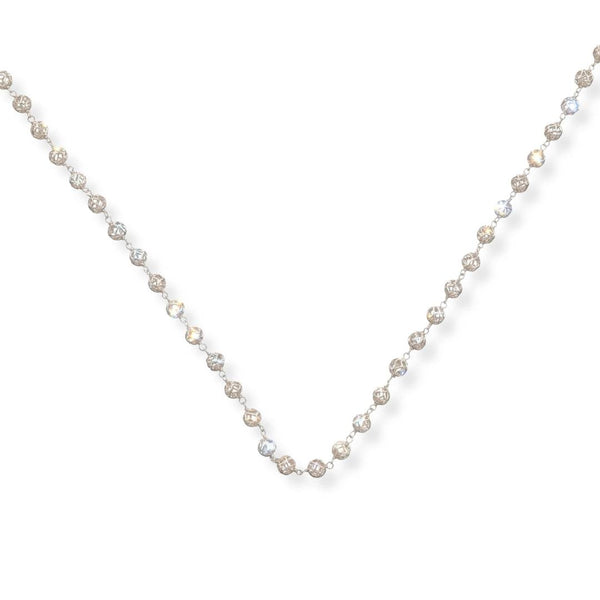 Silver Mohanmaal Ganthan Necklace