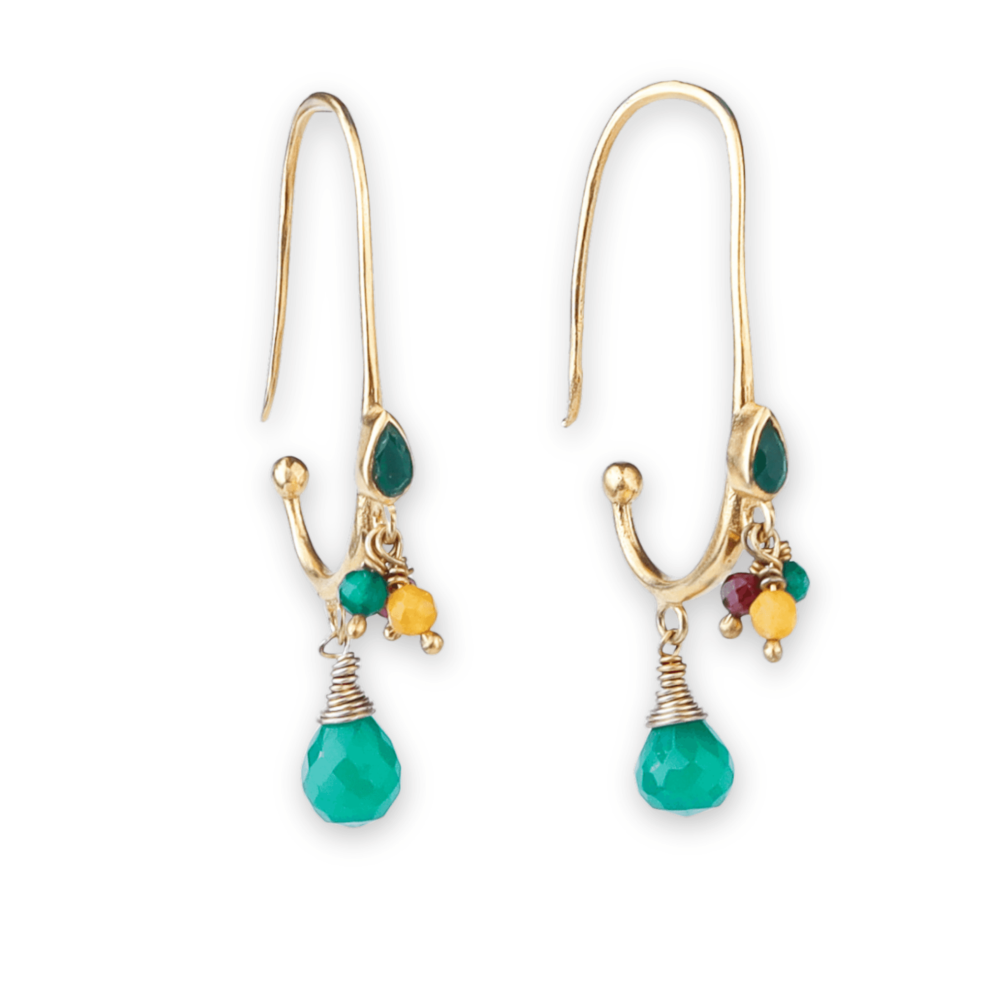 Brass Fashion Earrings