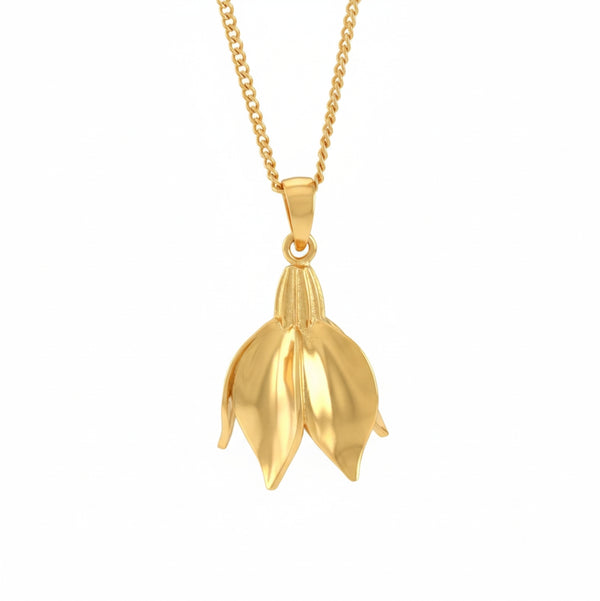 Summer Snowflake Silver Necklace | 92.5 Silver | 22K Gold Plated