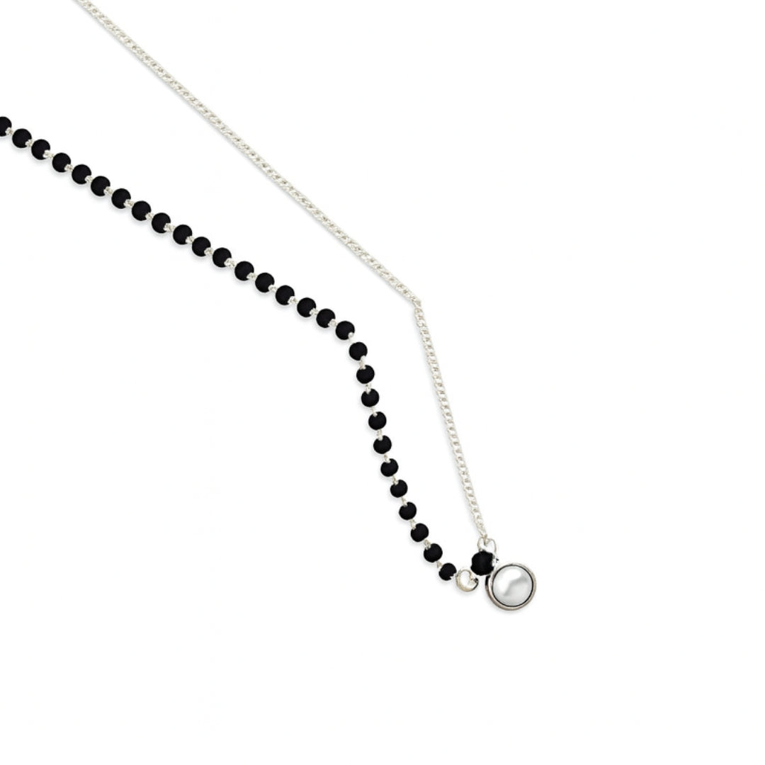 Half & Half : Pearl Drop Mangalsutra