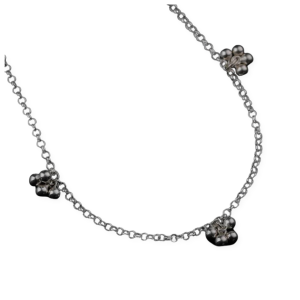 Silver small ghungroo bunch - Chain | For KIDS
