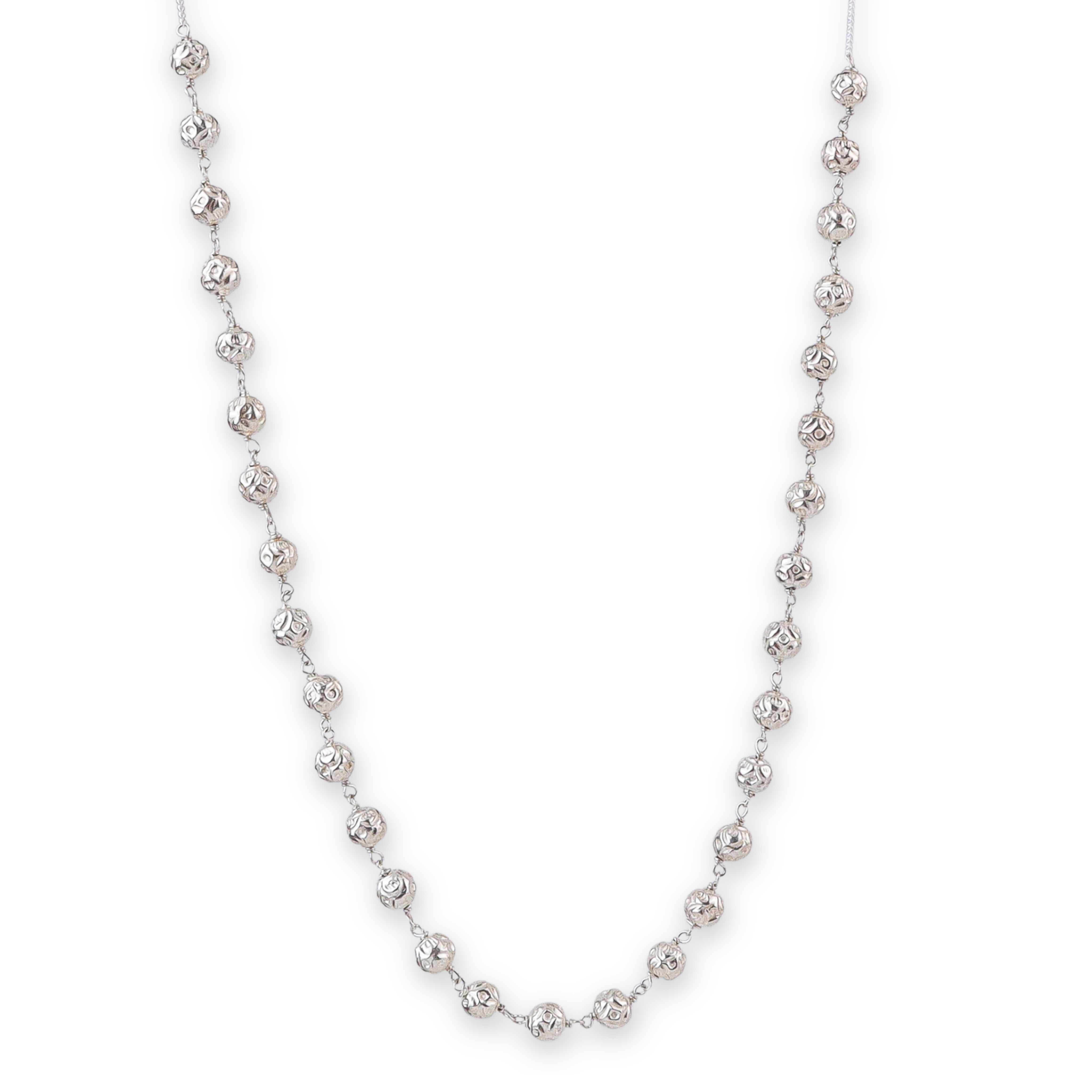 One Layer Mohanmaal Necklace | 92.5 Silver