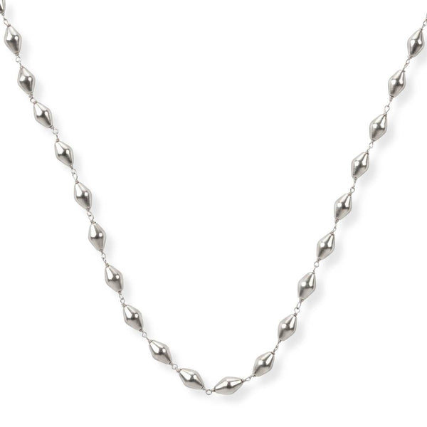 Dholki Bead Ganthan Necklace - Long