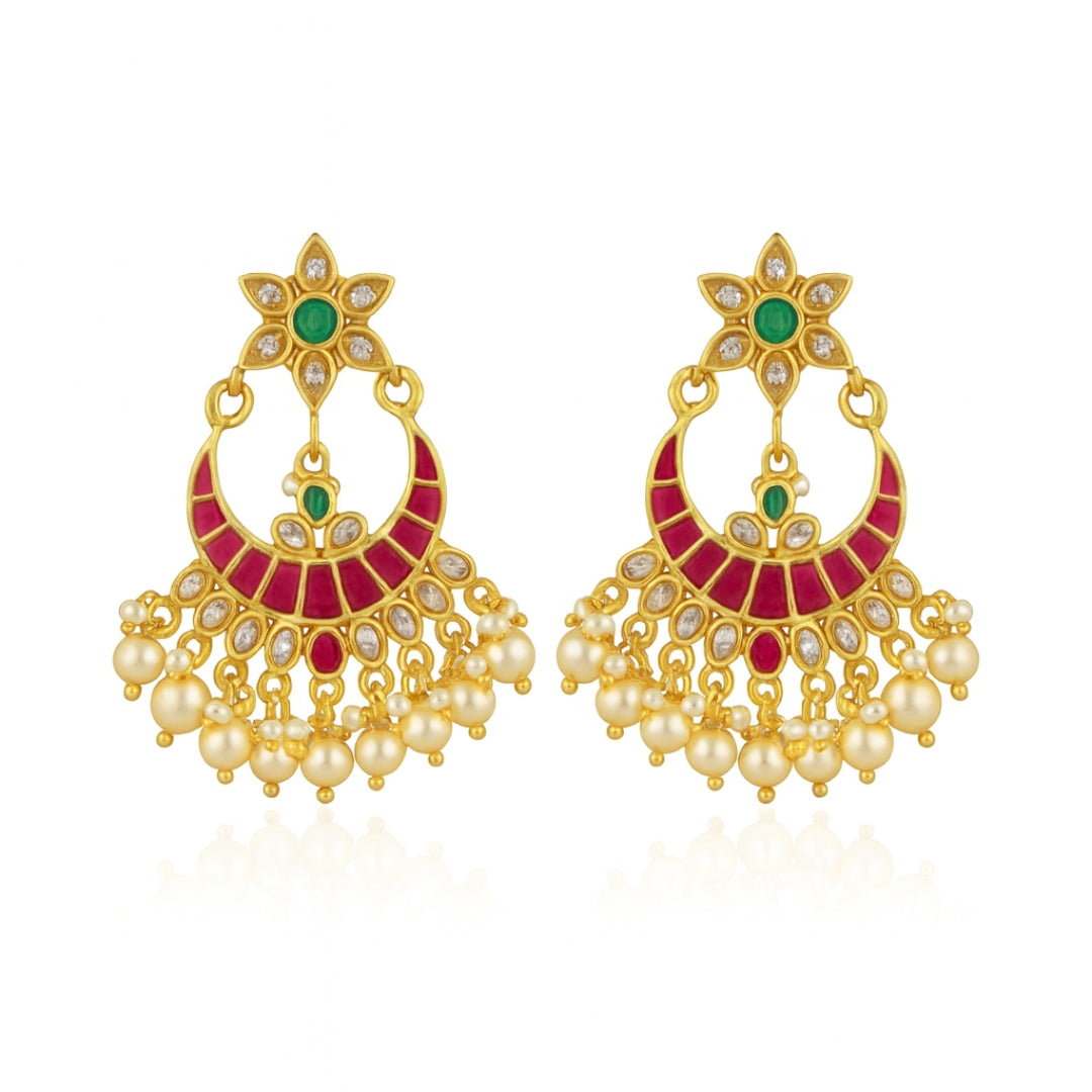 22K Gold Plated Fashion Earring