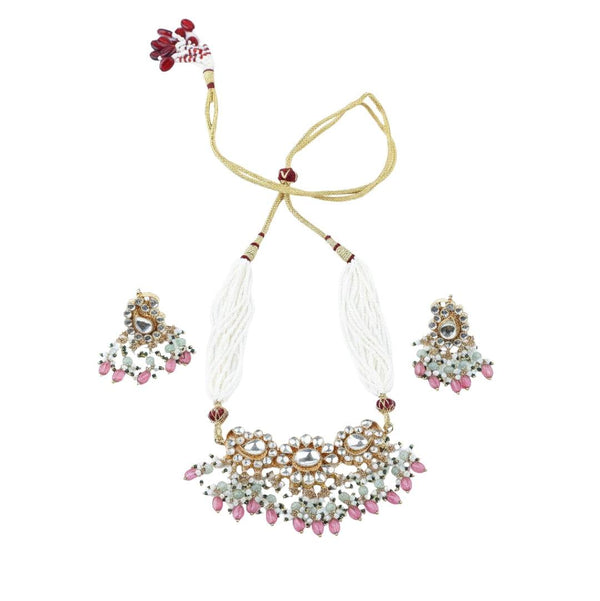 22K Gold-Plated Fashion Set front view featuring an elegant, coordinated design and premium 22K gold-plated finish