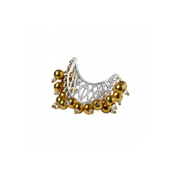 The Chaand Filigree Brooch | 92.5 Silver | 22K Gold Plated
