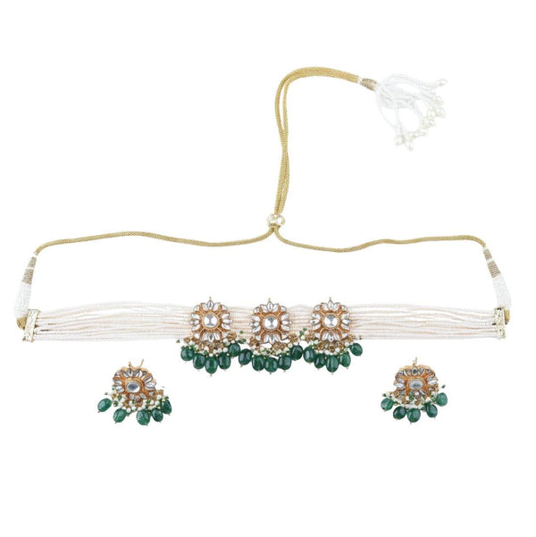 22K Gold-Plated Fashion Set front view featuring an elegant, coordinated design and premium 22K gold-plated finish